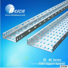Hot dipped galvanized steel perforated cable tray with CE and UL
